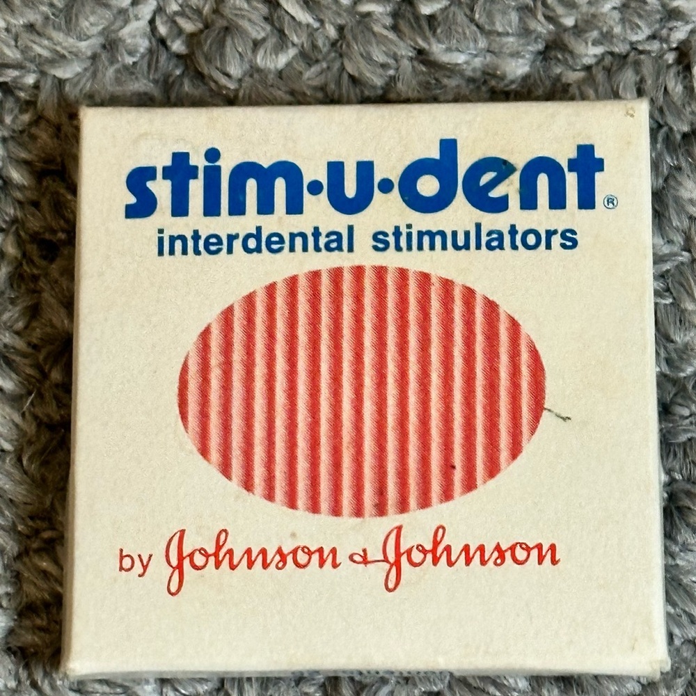 Vintage Stim-U-Dent Interdental Stimulators Johnson & Johnson Stimudent Teeth